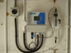 Chlorine Analyzer in Distribution Monitoring Application.